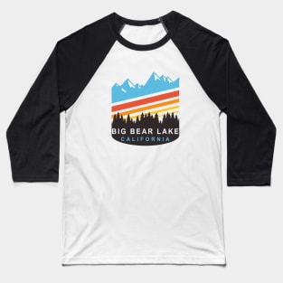 Big Bear Lake California Baseball T-Shirt